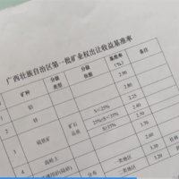 廣西礦業(yè)權出讓收益改革：出讓收益率掛鉤礦產品年度銷售收入