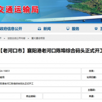 新建4個(gè)1000噸級(jí)泊位！湖北又一綜合碼頭開(kāi)工